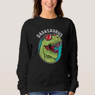 Dadasaurus T Rex Dinosaur Dada Saurus Sweatshirt