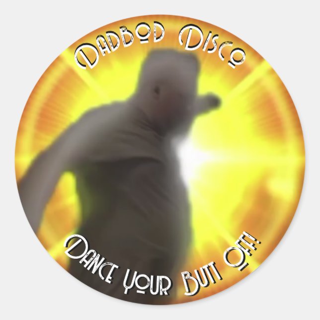 Dadbod Disco Sticker (Front)