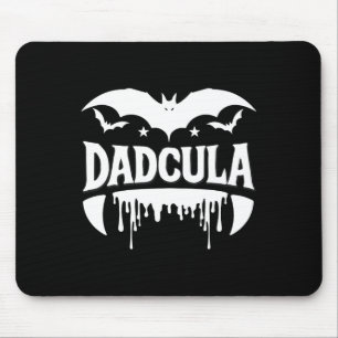 Dadcula Halloween Bat Vampire Fangs Flowing Effect Mouse Pad