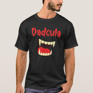 Dadcula Halloween For Women Wife Men Kids Funny Ha T-Shirt
