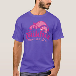 Daddies Doughnuts T-Shirt in a great Purple/Pink 