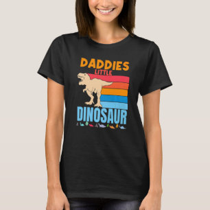 Daddies Little Dinosaur Family Trex Dad Son Daugh T-Shirt