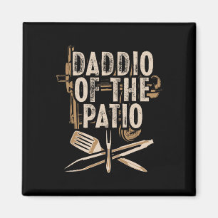 Daddio Of The Patio Dad Bbq Grilling Smoking Meat Magnet
