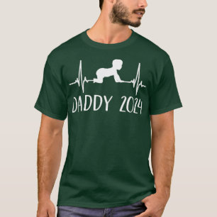 Daddy 2024 with frequency heartbeat pulse for new T-Shirt
