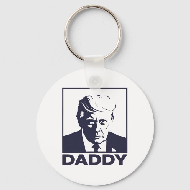 Daddy 2025 President  Key Ring (Front)