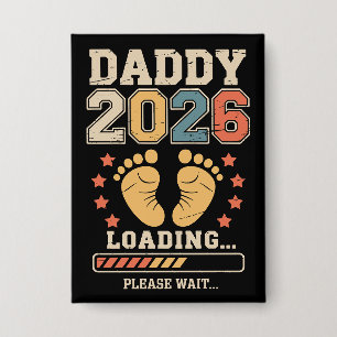 Daddy 2026 Loading Baby Announcement Expecting Dad