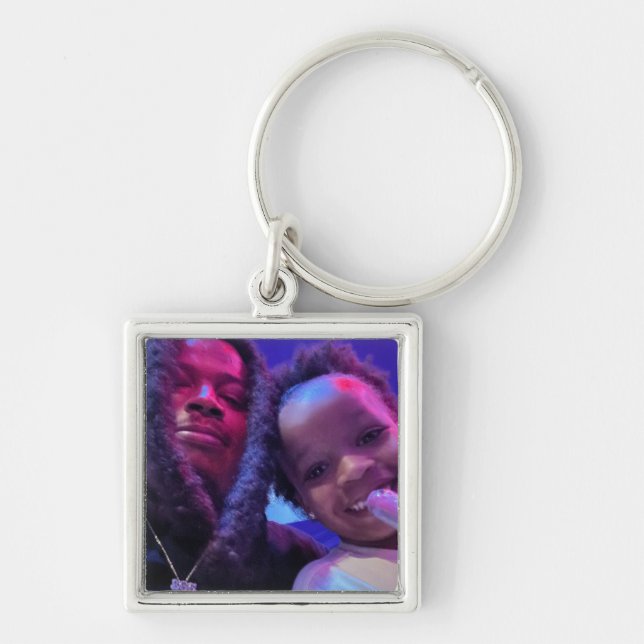 Daddy and Daughter Key Chain (Front)