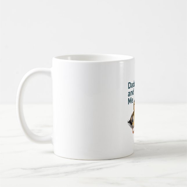 Daddy and Me - Mallard Duck Edition Coffee Mug (Left)