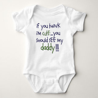 daddy baby bodysuit
