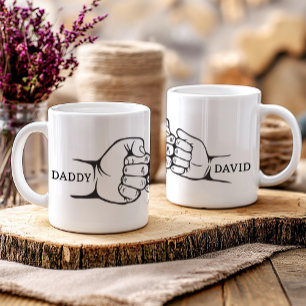 Daddy & Baby First Bump Father's Day Gift Coffee Mug