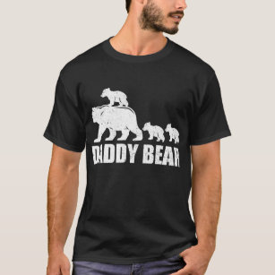 Daddy Bear 3 Cubs Shirt Daddy Bear 3 Kids Dad 3