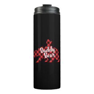 Daddy Bear Christmas Thermal Tumbler