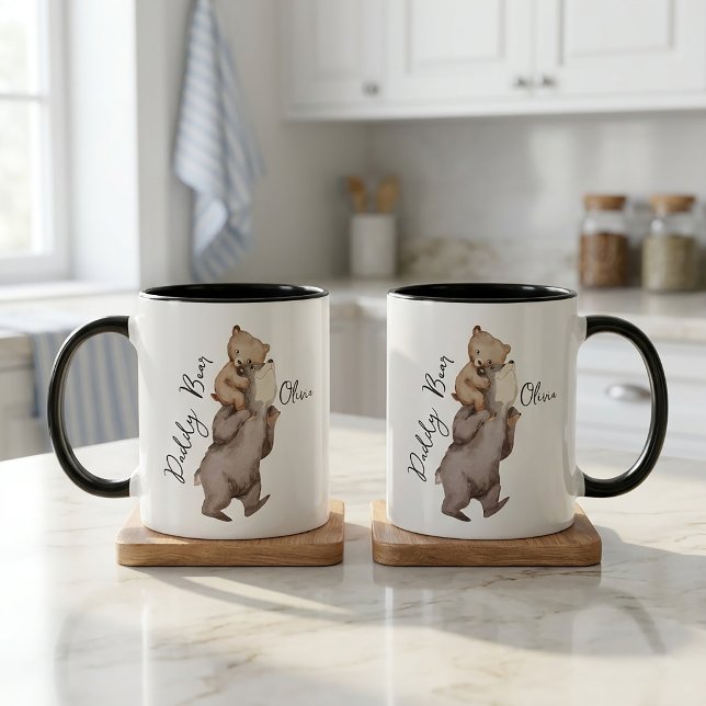 Daddy Bear Father's Day Gift For Dad Mug (Creator Uploaded)