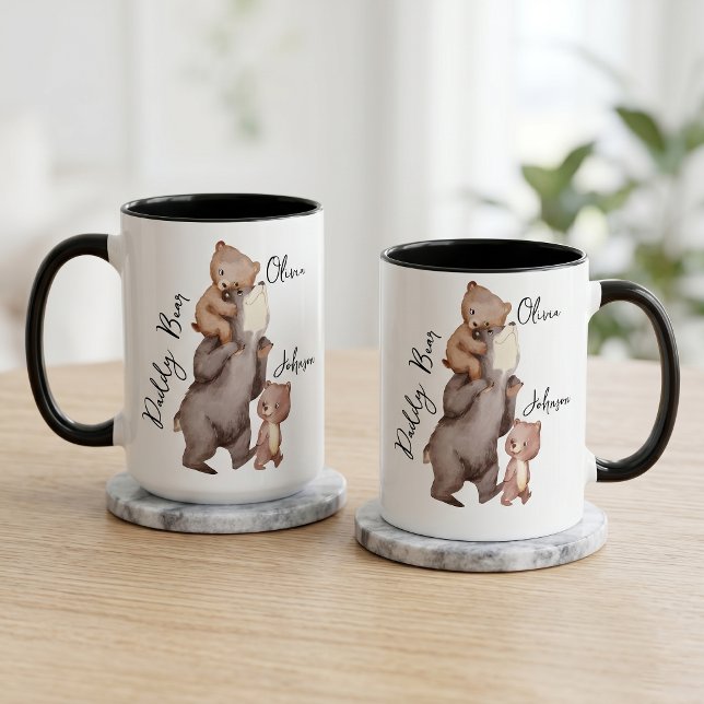 Daddy Bear Father's Day Gift For Dad Mug (Creator Uploaded)