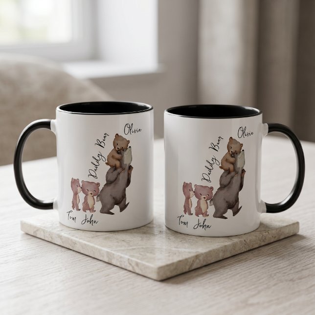 Daddy Bear Father's Day Gift For Dad Mug (Creator Uploaded)