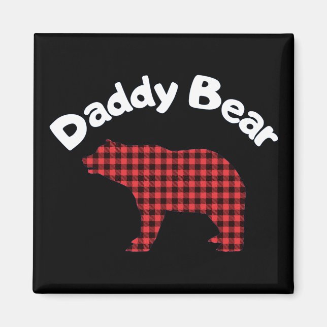 DADDY BEAR MAGNET (Front)
