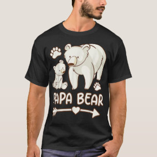 daddy bear tshirt for papa, mens cubs shirt 