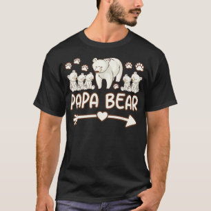 daddy bear tshirts for papa, mens 5 cubs t shirts 