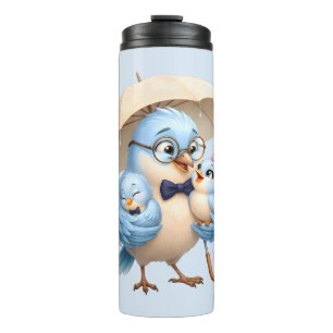 Daddy Bird Thermal Tumbler Father's Day Gift