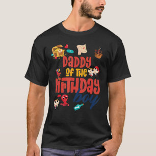 Daddy Birthday Boy Pirate Birthday Party Theme Oce T-Shirt