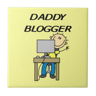 Daddy Blogger Ceramic Tile