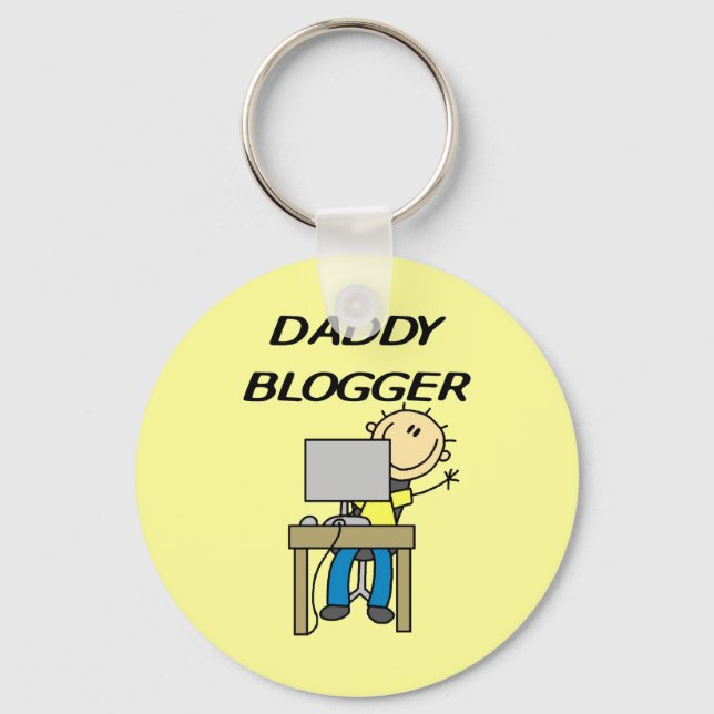 Daddy Blogger Key Ring (Front)