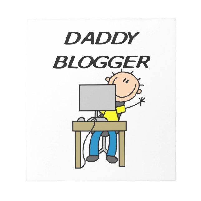 Daddy Blogger Notepad (Front)