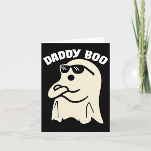Daddy Boo Halloween Family Matching Costume Ghost  Card