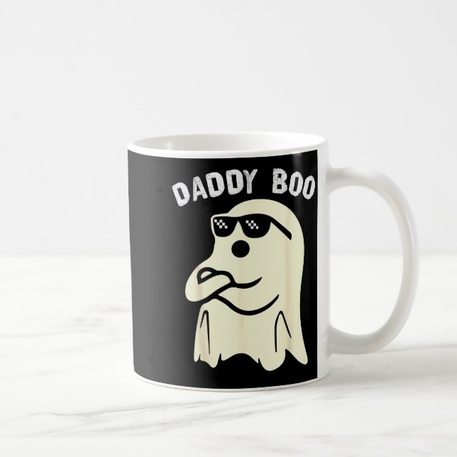 Daddy Boo Halloween Family Matching Costume Ghost  Coffee Mug (Right)