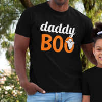 Daddy Boo Orange Black Halloween Family Matching