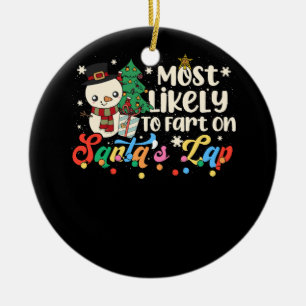 Daddy Bug Funny Ladybug Lover Cute Dad Fathers Day Ceramic Ornament