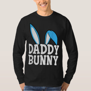 Daddy Bunny Cute Costume Dad Family Matching T-Shirt