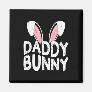 Daddy Bunny Ears Easter Family Matching Dad Father Magnet