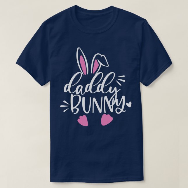 Daddy bunny easter T-Shirt (Design Front)