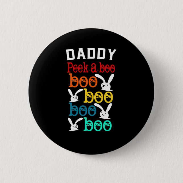 Daddy Bunny Game For Men_s Novelty 6 Cm Round Badge (Front)