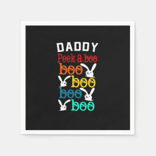 Daddy Bunny Game For Men_s Novelty Napkin