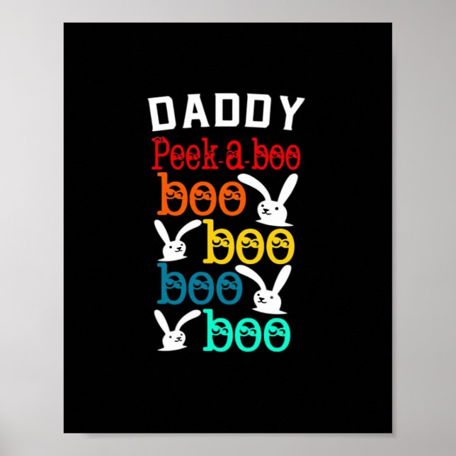 Daddy Bunny Game For Men_s Novelty Poster (Front)