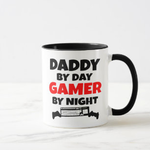 Daddy by Day Gamer by Night Mug