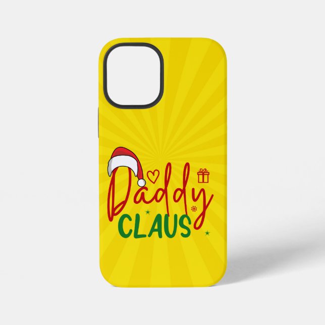 Daddy Claus Christmas Design-60094 iPhone Case (Back)