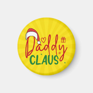 Daddy Claus Christmas Design-60094 Magnet
