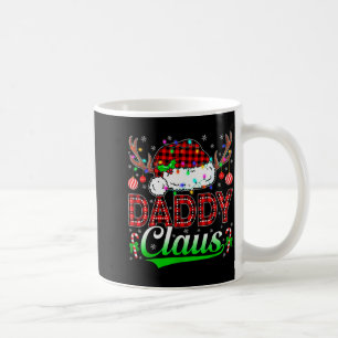 Daddy Claus Christmas Lights Matching Family Xmas  Coffee Mug