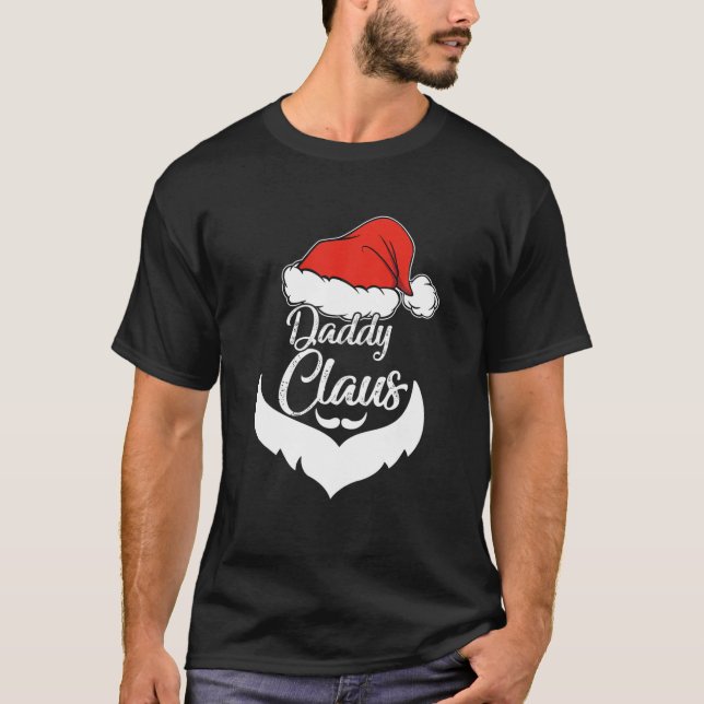 Daddy Claus Christmas Pyjamas Santa Costume T-Shirt (Front)