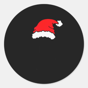 Daddy Claus, Family Matching Christmas Father Men Classic Round Sticker