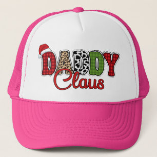 Daddy Claus Plaid Pattern-60095 Trucker Hat