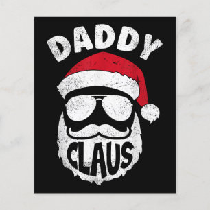Daddy Claus Santa Claus Funny Christmas Matching P