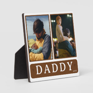  Daddy    Custom Father's Day Photo Collage plaque
