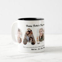 Daddy Custom Photo Collage Father's Day