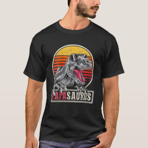 Daddy Dad Dinosaur Family Papa Gift Idea Papasauru T-Shirt