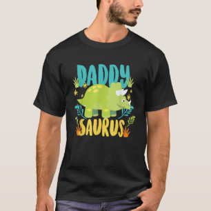 Daddy Dad Saurus Rex Dinosaur Dino for Father T-Shirt