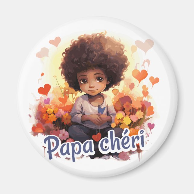 Daddy darling magnet (Front)